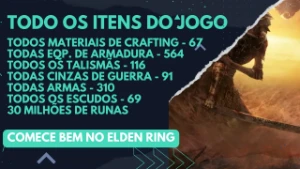 Todos os itens de Elden Ring para PC