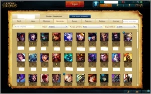 Conta de league of legends LOL