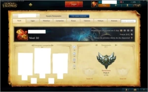 Conta de league of legends LOL
