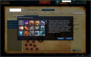Conta de league of legends LOL
