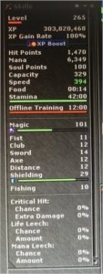 TIBIA ED 265 - ML 101 - 4 RUNAS - MUNDO VENEBRA