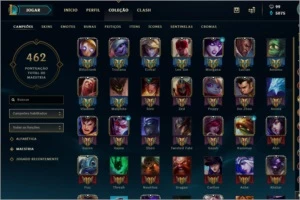 conta do lol todos campeões 67 skins - League of Legends