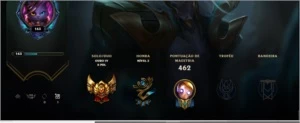 conta do lol todos campeões 67 skins - League of Legends