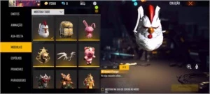 CONTA FF MUITO GEMADA E RARA COM 2° PASSE - Free Fire