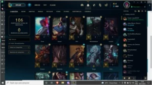 Conta ouro 1 60% winrate com skin ultimate