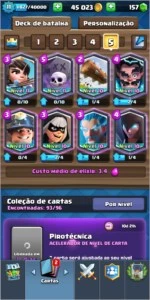 CONTA DE CLASH ROYALE
