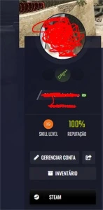 conta csgo lvl 19 , com prime - Counter Strike