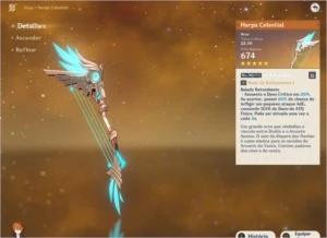 Acc com Childe, Venti, Ganyu e Qiqi - Genshin Impact