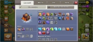CLASH OF CLANS VENDO CF 10 SEMIFULL