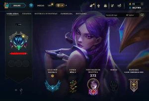 Conta LOL Platina + TODOS os camps + 117 skins + 70k de Esss - League of Legends