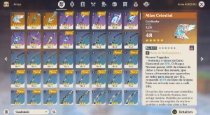 AR25 - Alhaitham com BIS + Xiao com BIS + Atlas + 5 tiros - Genshin Impact