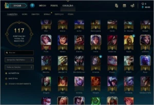 CONTA LEAGUE OF LEGENDS DIAMANTE 4 LOL