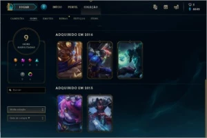 CONTA LEAGUE OF LEGENDS DIAMANTE 4 LOL