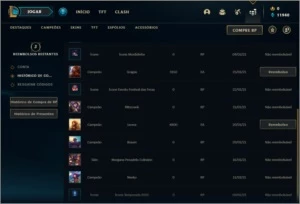 Conta DIAMANTE 4 BARATA com 37 champs e 4 skins - League of Legends LOL