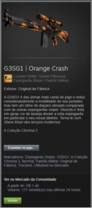 G3SG1 | Orange Crash - CSGO - Counter Strike