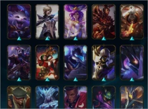 Conta de lol, diamante 3, 181 skins/ TODOS CHAMPIONS - League of Legends