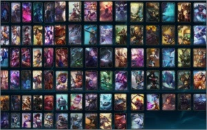 CONTA COM 224 SKINS , QUASE TODOS O CAMPEÕES - League of Legends LOL