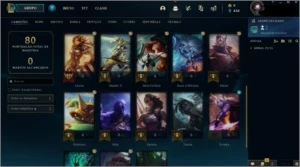 Conta D4 60% winrate MMR D2 - League of Legends LOL
