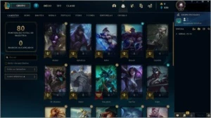 Conta D4 60% winrate MMR D2 - League of Legends LOL