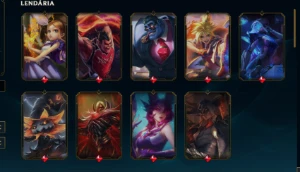 Conta Upada A Mão Lvl 120 COM TODAS AS SKINS DO VLAD - League of Legends LOL