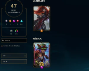 Conta Upada A Mão Lvl 120 COM TODAS AS SKINS DO VLAD - League of Legends LOL