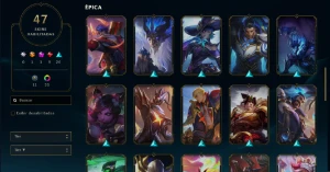 Conta Upada A Mão Lvl 120 COM TODAS AS SKINS DO VLAD - League of Legends LOL