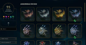 Conta Upada A Mão Lvl 120 COM TODAS AS SKINS DO VLAD - League of Legends LOL