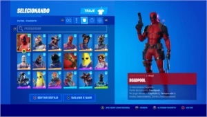 Conta de Fortnite SEASON 1 COM 2400 VBUCKS E TUBARÃO MAKO