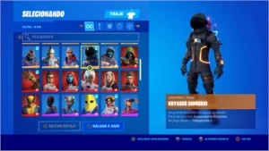 Conta de Fortnite SEASON 1 COM 2400 VBUCKS E TUBARÃO MAKO
