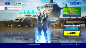 Conta de Fortnite SEASON 1 COM 2400 VBUCKS E TUBARÃO MAKO