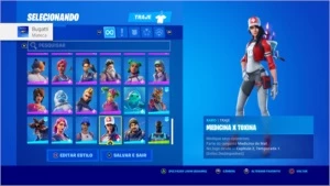 Conta de Fortnite SEASON 1 COM 2400 VBUCKS E TUBARÃO MAKO