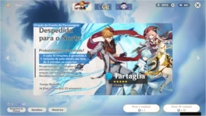 AR 43 Dilluc com 125 Destinos Entrelaçados - Genshin Impact