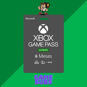 Xbox Game Pass Ultimate - 6 Meses - Assinaturas e Premium