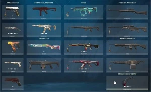 conta valorant ascendente com skins