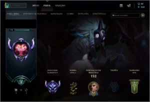 Conta LOL DIAMANTE 4 - League of Legends