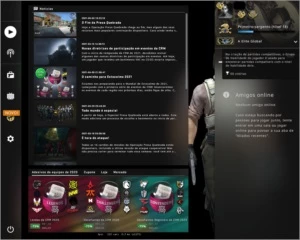 Conta Global Elite com medalha de operação diamantada e 2021 - Counter Strike CS