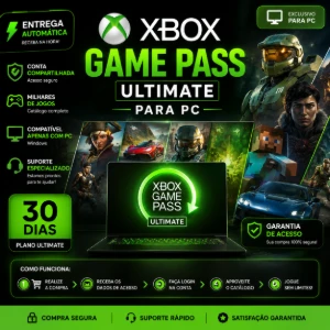 🎮 Xbox Game Pass Ultimate para PC - Assinaturas e Premium