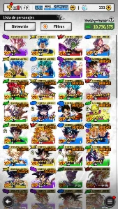 Dragon Ball Legends - Goku UI 13* + Caulifla e Kale 14* - Outros