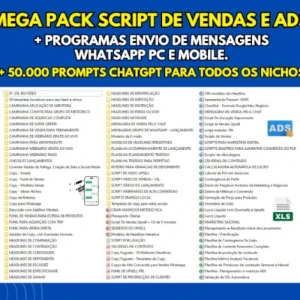 Arsenal Secreto De Script De Vendas 2026 - Sites, Lojas e Sistemas Prontos Sites e Scripts