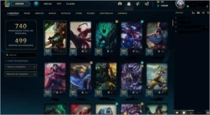CONTA DESDE A SEASON 3 - DIAMANTE. LEVEL 444. CONTA RARA - League of Legends LOL