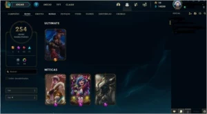 CONTA DESDE A SEASON 3 - DIAMANTE. LEVEL 444. CONTA RARA - League of Legends LOL