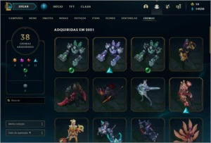 CONTA DESDE A SEASON 3 - DIAMANTE. LEVEL 444. CONTA RARA - League of Legends LOL