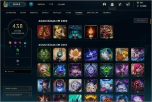 CONTA DESDE A SEASON 3 - DIAMANTE. LEVEL 444. CONTA RARA - League of Legends LOL
