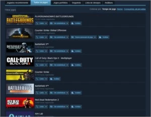 Conta Steam De Colecionador (15 anos) 314 Jogos, LvL 86 - Counter Strike CS