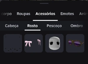 Conta de roblox com varios itens
