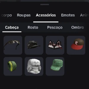 Conta de roblox com varios itens