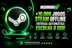 +10000 Jogos Steam Offline [Escolha O Seu]🟢
