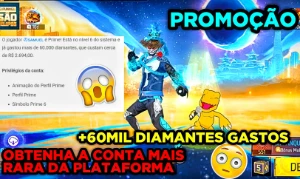 [Promoção] Conta Free Fire Antiga Com SKINS Lendários