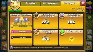 CoC CV 10 com Royale 4600 troféus, desafiante 3 - Clash of Clans