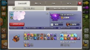 CoC CV 10 com Royale 4600 troféus, desafiante 3 - Clash of Clans
